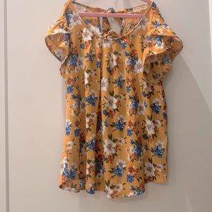 Womens floral blouse size s
